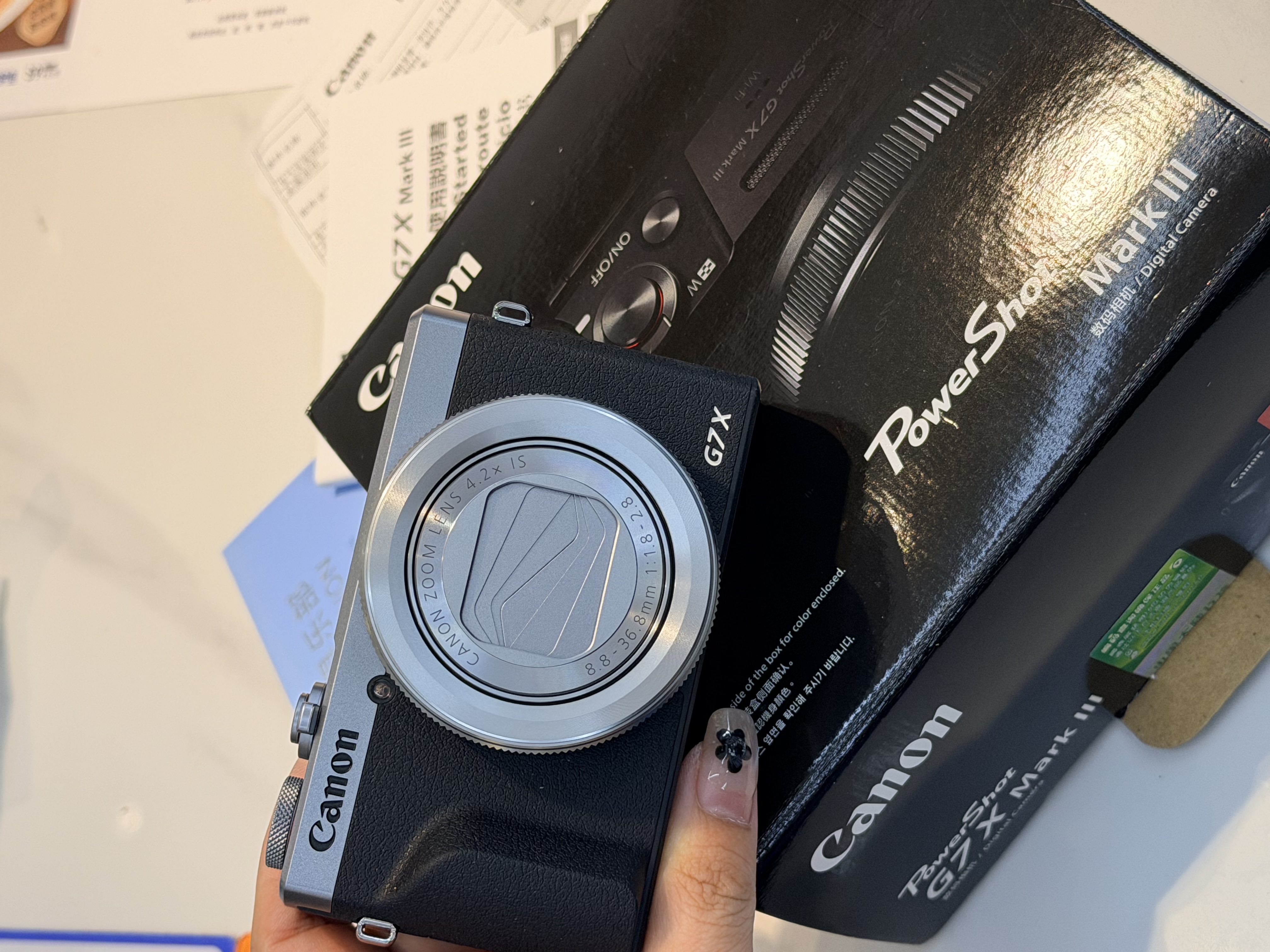 佳能（Canon）g7x3相机 专业数码相机学生网红美拍家用vlog直播4K便携卡片机 G7X3口袋照相机 G7X Mark III 银色【网红美拍博主vlog】 官方标配【不含内存卡基础配件 推荐购 实拍图