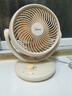 美的（Midea）【小型风扇】轻音台式桌面空气循环扇家用柔风电风扇宿舍办公迷你台扇落地扇空调伴侣 GAF18AD 实拍图