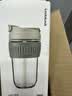 乐扣乐扣（LOCK&LOCK）咖啡杯耐热玻璃水杯子男女学生便携式双饮吸管杯随手杯500ML灰色 实拍图