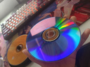 百诗嫚dvd光盘/DVD+R空白光盘家用商务办公刻录碟片10片桶装光盘 实拍图