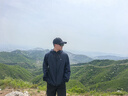 村田稻夫登山墨镜 骑行墨镜套镜 墨镜套近视眼镜护目镜滑雪镜 黑框水银片 实拍图