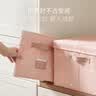 EACHY衣服收纳箱衣物储物箱家用可折叠收纳盒 40L love粉 1个装 实拍图