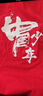 真维斯男童短袖t恤夏季2026童装上衣国风演出服夏装半袖中大童运动衣服 实拍图