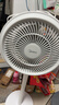 美的（Midea）【暴风循环】空气循环扇大风量摇头电风扇家用台式落地扇轻音卧室节能小风扇柔风轻羽扇 FGA24TQ 实拍图