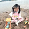 尚美贝贝儿童沙滩玩具15件套装挖沙工具大号亲子互动户外玩具男孩配沙滩桶 实拍图