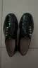 STUART WEITZMAN/SW MRSPATS秋季黑色珍珠粗跟牛皮革乐福鞋女鞋真皮 实拍图