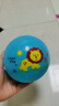 费雪（Fisher-Price）儿童玩具球 宝宝运动小皮球婴儿拍拍球13cm蓝色生日礼物礼品 实拍图