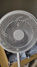 艾美特（AIRMATE）【超级单品】七叶家用大风力落地扇电风扇台式桌面空气循环小风扇大角度摇头节能台立两用电扇 X97 实拍图