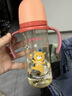 贝亲（Pigeon）贝亲 自然离乳PPSU重力球吸管奶瓶240mL 跳跳乐 6月+ AA254 实拍图