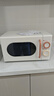 美的（Midea）小滋味系列微波炉变频家用小型奶油风百搭复古转盘式一级能效低频轻音20L预制菜加热（M2H1） 实拍图