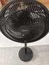 美的（Midea）【超级单品】七叶轻音立式电风扇家用柔风落地扇台式桌面小型风扇大风量节能摇头宿舍电扇 SAF30AB 实拍图