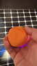 索爱（soaiy）M3蓝牙音箱磁吸无线音响浴室小钢炮户外室内迷你音箱手机支架防水便携喇叭磁吸音 霞光橙 实拍图