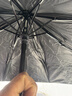 【已售100万】手动UV折叠黑胶防晒防紫外线遮阳晴雨两用伞 【手动8骨】黑色UV 实拍图