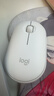 罗技（Logitech）LOGITECH PEBBLE鼠标 无线蓝牙鼠标 办公静音鼠标 鼠标对称鼠标 鹅卵石造型 米白色 实拍图