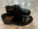 百丽（Belle）通勤商务皮鞋男新真皮德比鞋通勤正装鞋3UX01CM5 黑色-3UX01 43 (265mm) 实拍图