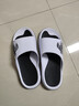 回力运动拖鞋男浴室内户外不易滑厚底凉拖鞋HL39391白黑色41-42码 实拍图