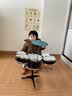 飒望【德国】架子鼓家用练习初学者入门3-10岁男女孩儿童玩具生日礼物 【粉色大号】5鼓带地通鼓耐用鼓膜+凳子 儿童玩具乐器架子鼓六一儿童节生日礼物 实拍图
