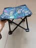 椅子板凳小椅子户外钓椅马扎钓鱼便捷多功能超轻四角凳子马扎 枫叶蓝色【ABC增加承重】 实拍图