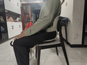 藤田制药护腰坐垫靠背办公室久坐神器舒适透气人体工学椅腰靠垫 星耀黑F1 实拍图