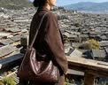 皮尔卡丹2026新款女包真皮大容量单肩包头层牛皮潮流通勤休闲生日礼物女生 黑色 实拍图
