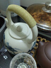 唯古 苏打釉陶壶煮茶壶电陶炉煮茶器家用简约提梁烧水壶单壶大容量 静心壶（手绘山水）1200ml 实拍图