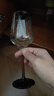 CLITON红酒杯家用高脚杯玻璃杯波尔多葡萄酒杯彩杆杯套装黑底红杆2只 实拍图