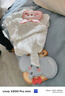 babycare婴儿洗脸毛巾小方巾超柔软纯棉口水巾棉凯米冰企鹅4条装 30*30 实拍图