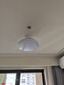 雷士（NVC）枕边风风扇灯吊扇北欧餐厅卧室全光谱1级能效IP65三防一体36瓦 实拍图