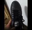 阿迪达斯（adidas）男女鞋板鞋夏季皮面防泼水黑色百搭运动休闲鞋 碳黑 41 实拍图