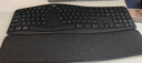 罗技（Logitech）K860无线蓝牙键盘 人体工学键盘分体式 笔记本电脑办公键盘Mac 带手托电池款家用多设备 全尺寸 K860键盘(商用Bolt接收器2年) 实拍图