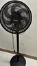 美的（Midea）【超级单品】七叶轻音立式电风扇家用柔风落地扇台式桌面小型风扇大风量节能摇头宿舍电扇 SAF30AB 实拍图
