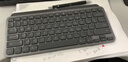 罗技（Logitech）大师系列 MX Keys Mini无线蓝牙键盘 高端办公智能背光 带接收器 商用版 石墨黑 79键 实拍图