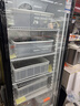澳柯玛（AUCMA）展示柜冷藏保鲜柜单门立式饮料柜商用冰箱冷柜啤酒柜超市冰柜冷饮陈列柜大容量 329升丨风冷除霜丨1级能效 329SNEH黑色 实拍图