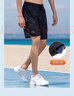 李宁（LI-NING）运动短裤男夏季透气薄款宽松休闲户外速干跑步健身冰丝五分裤 实拍图