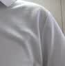 361°polo衫男2026年夏季新款休闲透气短袖情侣运动翻领t恤女父亲节 【男款】本白 4XL 实拍图