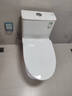 九牧（JOMOO）11396-2-1/41KB-1抗菌一级水效坐便器虹吸式节水连体马桶400坑距 实拍图