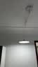 雷士（NVC）奶油现代护眼智能全光谱摇臂可移动吊线餐厅吊灯餐桌吧台灯灯具 【未来光/智能】摇臂50W胡桃木色+白色 实拍图
