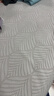 洁丽雅（Grace）家纺 绅士格子纯棉加厚吸汗大枕巾 两条装 兰 145g/条 80*50cm 实拍图