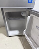 奥克斯小冰箱家用小型迷你冷藏冷冻两用出租房宿舍用节能省电寝室办公室电冰箱 【净化去味】126银色【高效保鲜 铜管速冷】22L 实拍图