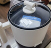 美的（Midea）电煮锅 电热锅 小电锅 宿舍小锅 学生寝室一体泡面小火锅多功能锅 1.7L 电煮锅小型1-2人 XZE1612 实拍图