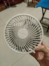 电风扇伸缩折叠小风扇宿舍家用静音充电型办公台式USB桌面宿舍大风力夏台面落地两用折叠电风扇 直插款 颜色随机 无档位开关1个装 实拍图