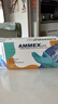 爱马斯（AMMEX） 一次性手套丁腈手套中码100只防护橡胶厨房家务清洁洗碗餐饮手套 实拍图