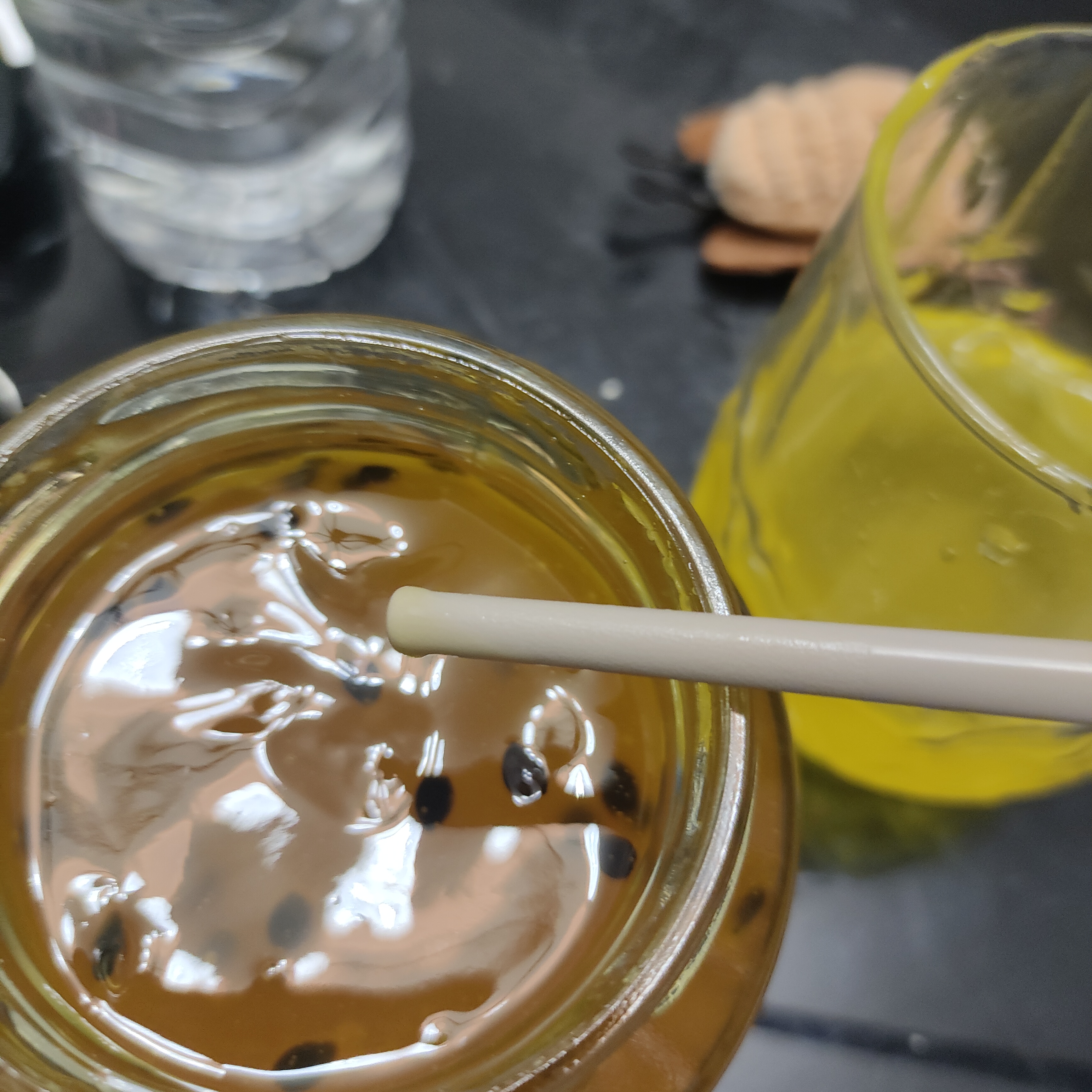 有莱客蜂蜜柚子百香果茶酱网红水果茶柠檬柚子茶果酱网红冲饮夏 蜂蜜百香果茶 500克*1瓶 实拍图