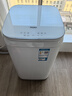 海尔（Haier）迷你波轮全自动洗衣机 3KG小型母婴儿童内衣内裤mini除菌螨租房家用 以旧换新京东自营XQBM30-R368 实拍图