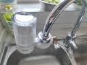 康佳（KONKA）净水器水龙头 厨房家用自来水过滤器 阻水垢除余氯 可视化双出水可清洗滤芯 KPW-LT02 一机4芯 实拍图
