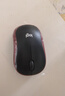 罗技（Logitech）M185鼠标 无线鼠标 办公鼠标 对称鼠标 黑色红边 带无线2.4G接收器 实拍图