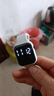 其他品牌高颜值LED手表时尚方形学生科技感超强夜光数字个性运动 太空白 实拍图