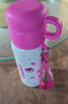 迪士尼（Disney）儿童保温杯316不锈钢吸管直饮水杯幼儿园小学生双饮水壶草莓熊 实拍图