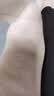 莫代尔7双袜子男士100%纯棉春夏款透气运动防臭袜子透气商务中长筒袜 实拍图