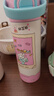 哈尔斯（HAERS）儿童保温杯女生高颜值316L水杯小学生便携吸管杯子 莓果奶霜500ml 实拍图